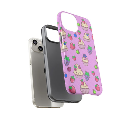 Pink Fruit Cakes Phone Case