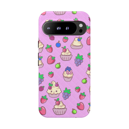 Pink Fruit Cakes Phone Case