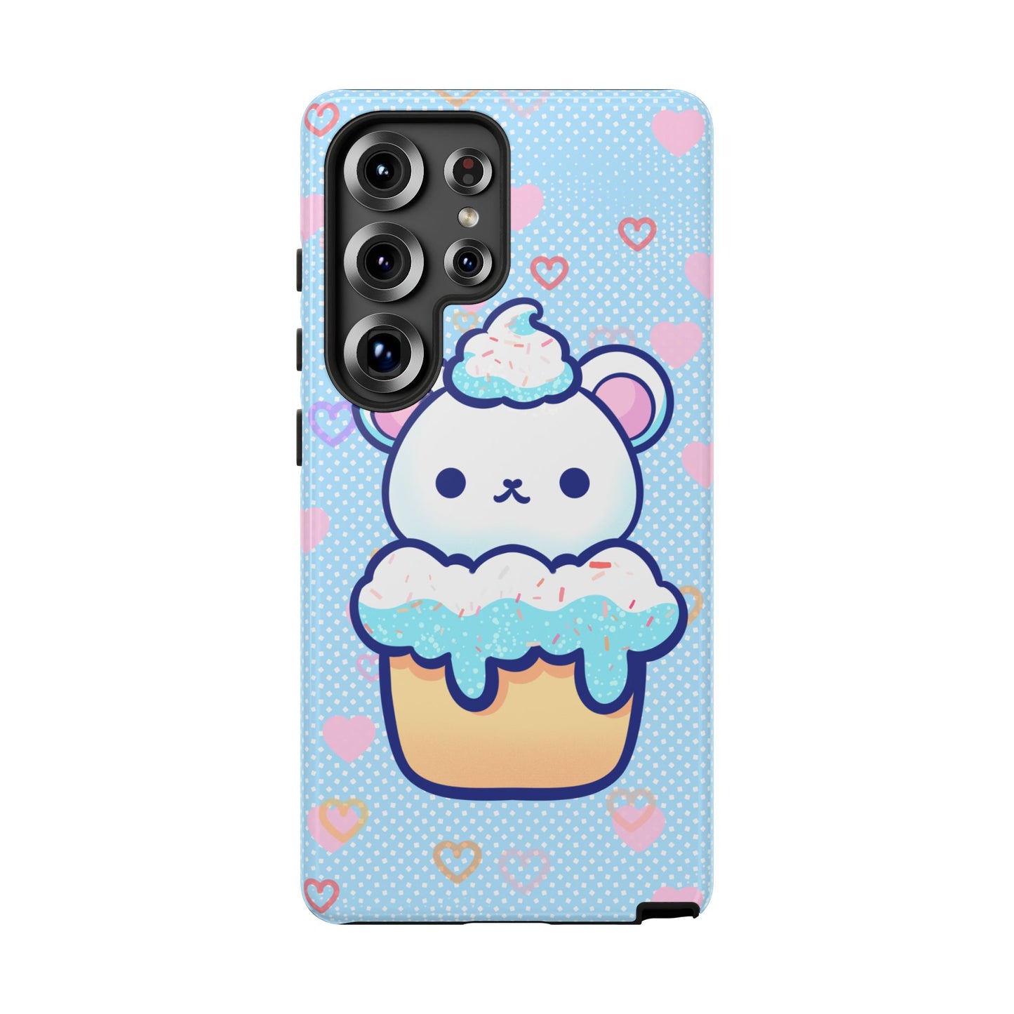 Frosty Cupcake Bear Phone Case