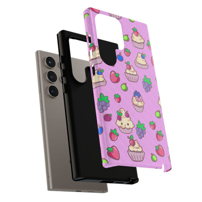 Pink Fruit Cakes Phone Case