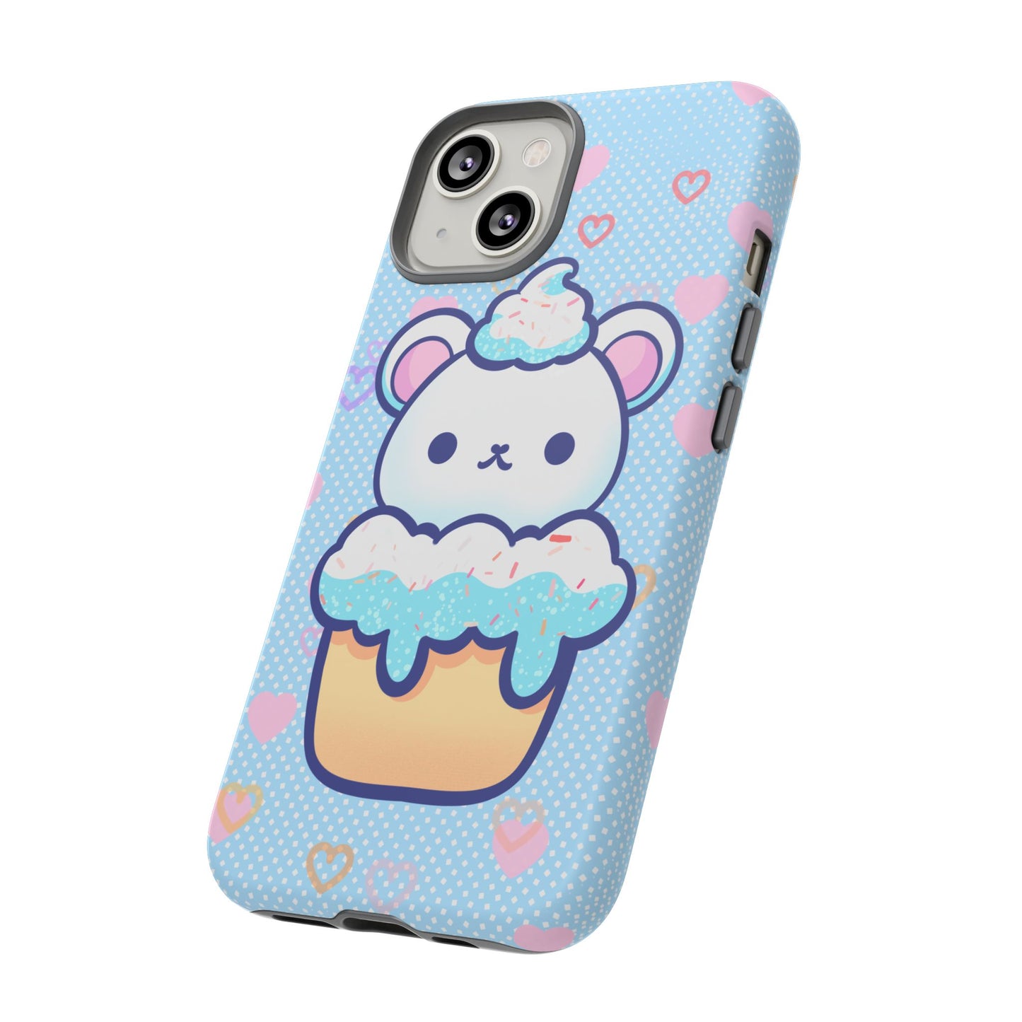 Frosty Cupcake Bear Phone Case