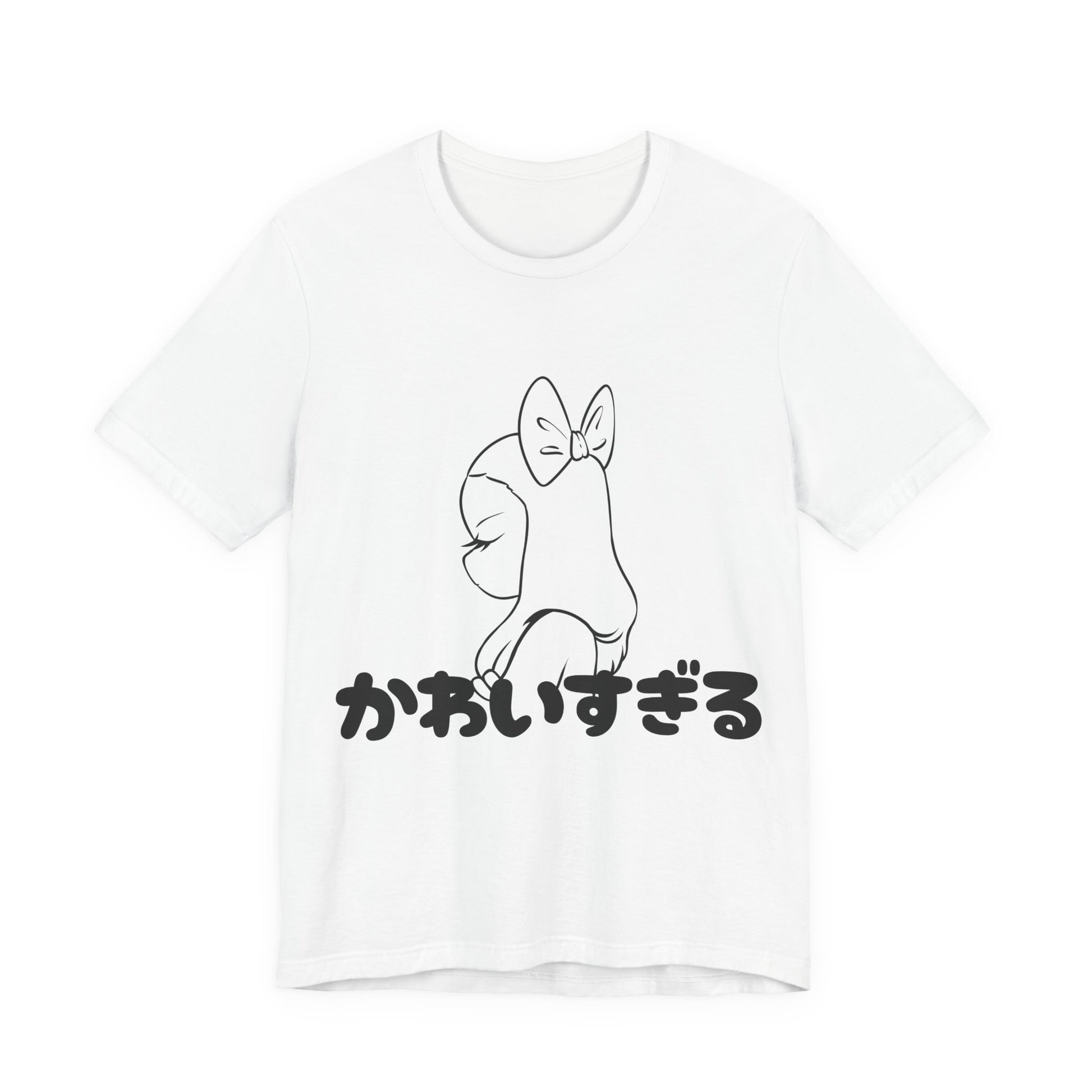 Kawaii Girl Long Hair Too Cute in Japanese T Shirt - Pink X Holic