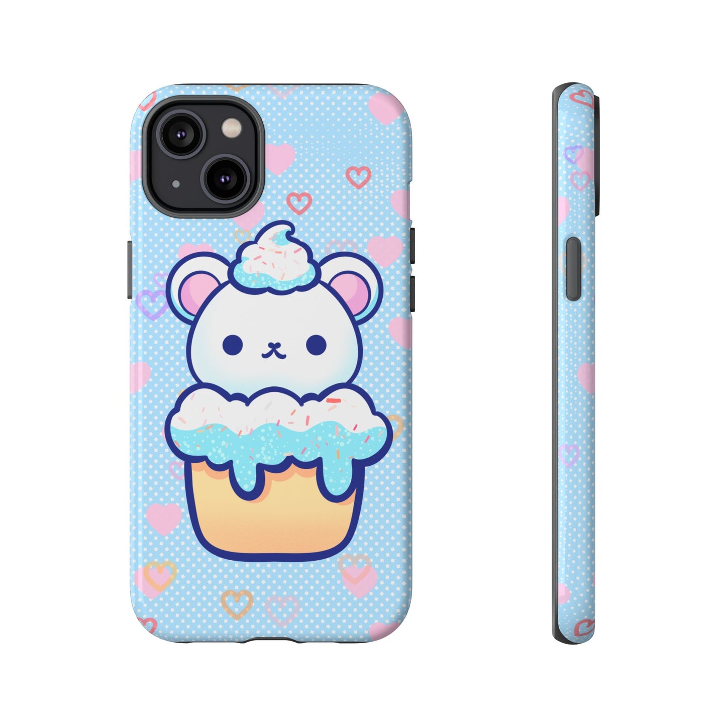 Frosty Cupcake Bear Phone Case