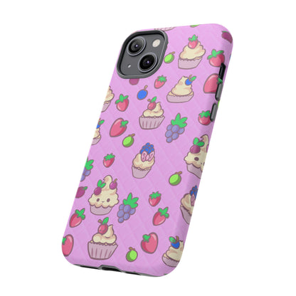 Pink Fruit Cakes Phone Case
