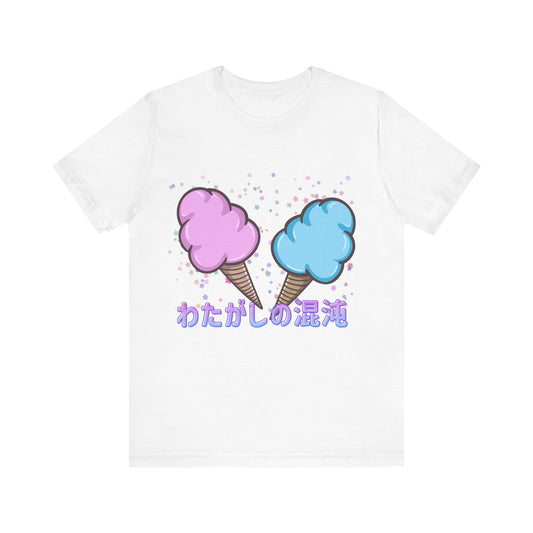 Cotton Candy Chaos in Japanese T Shirt - Pink X Holic
