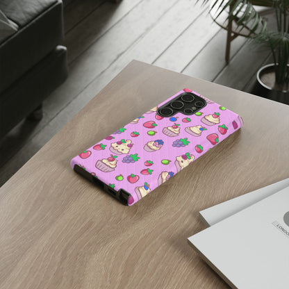 Pink Fruit Cakes Phone Case