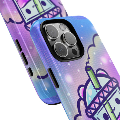 Sparkly Clouds Boba Phone Case