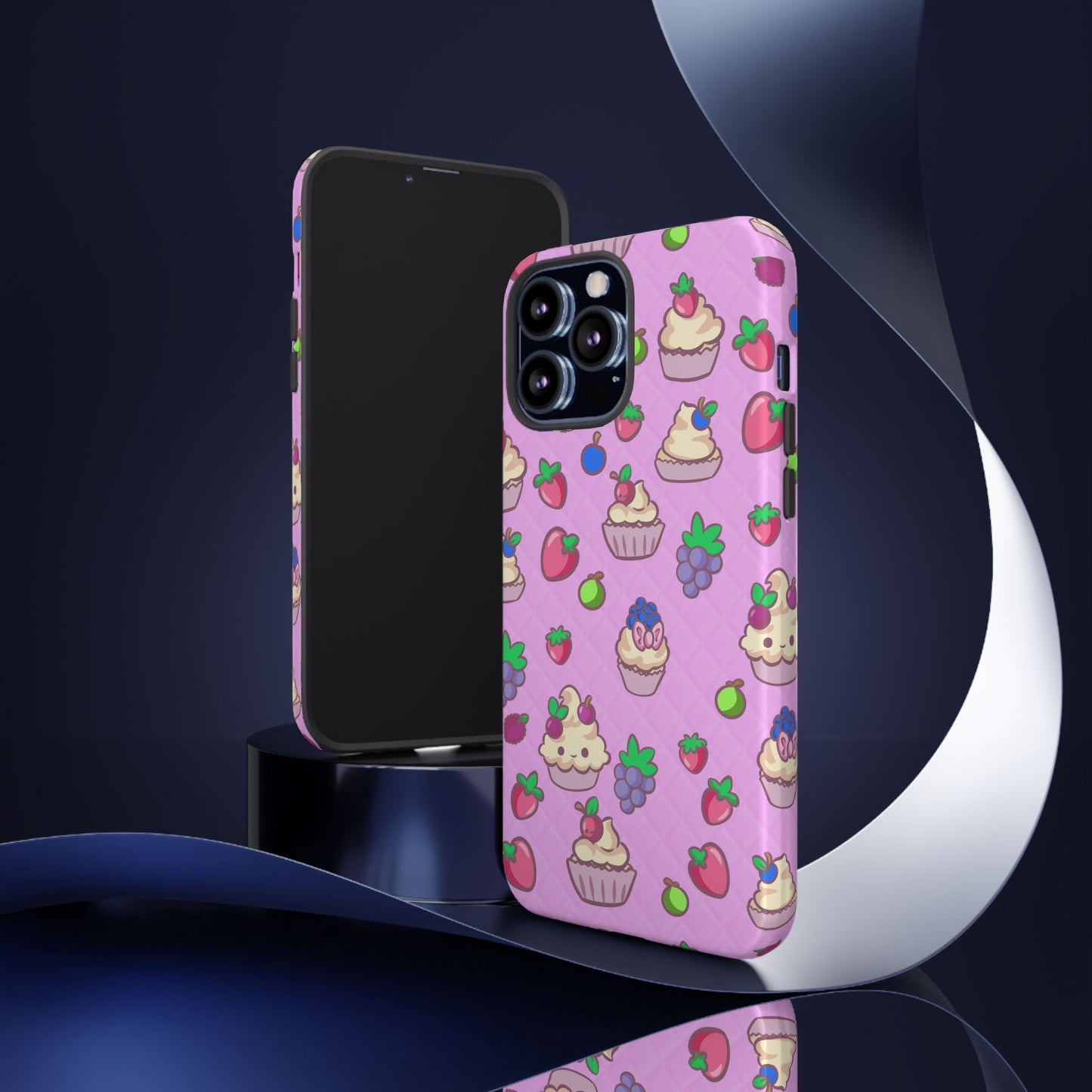 Pink Fruit Cakes Phone Case