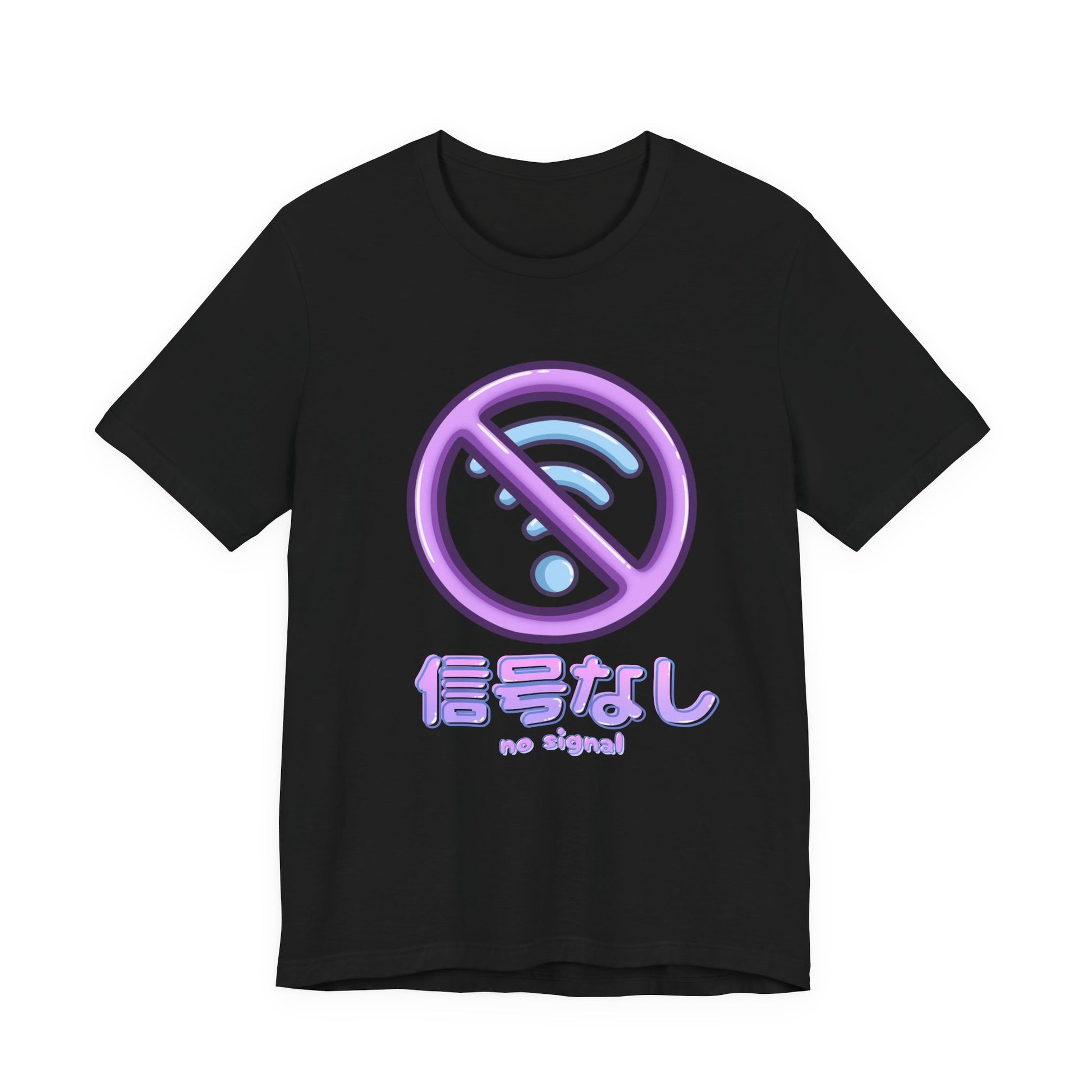 Cute No Signal Wifi T Shirt - Pink X Holic