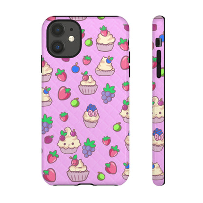 Pink Fruit Cakes Phone Case