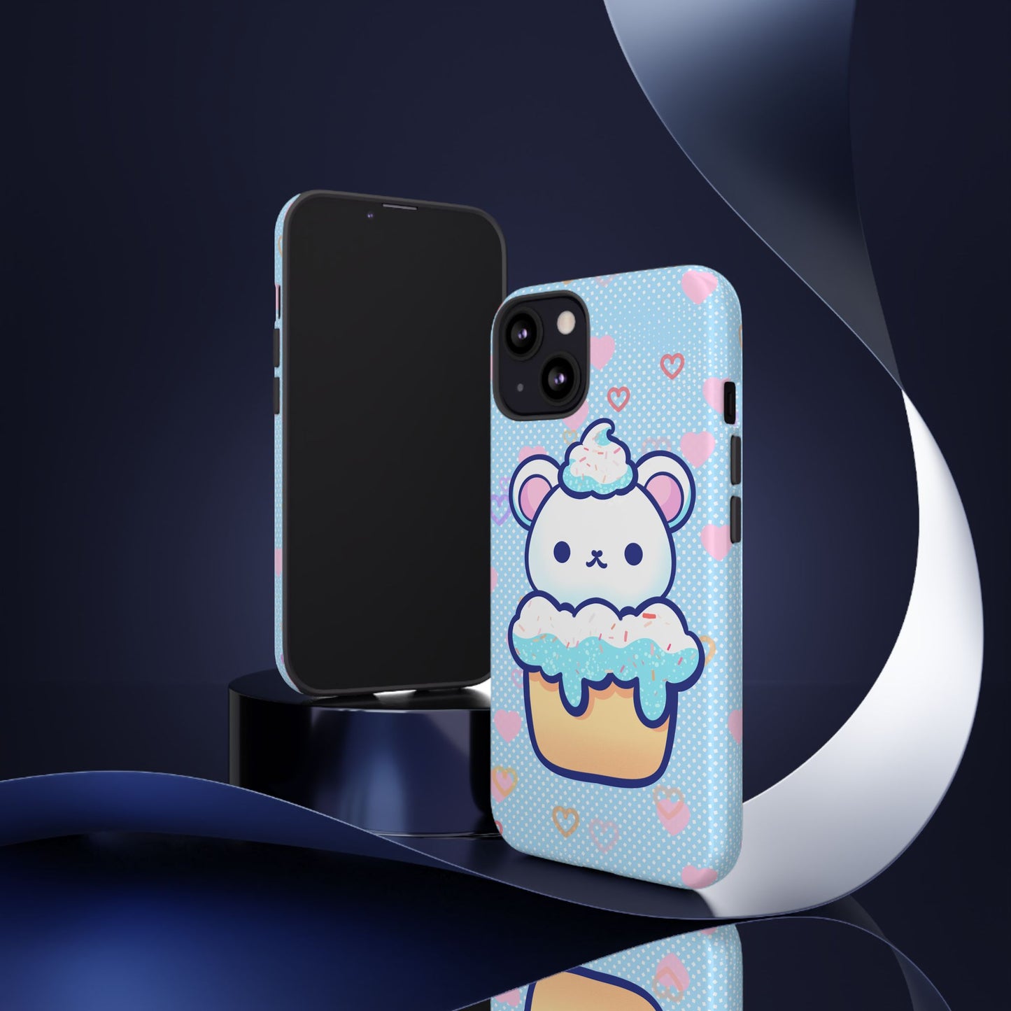 Frosty Cupcake Bear Phone Case