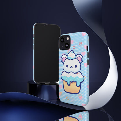 Frosty Cupcake Bear Phone Case
