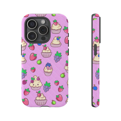 Pink Fruit Cakes Phone Case