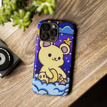 Cloud Cub Nighttime Sky Bear Phone Case
