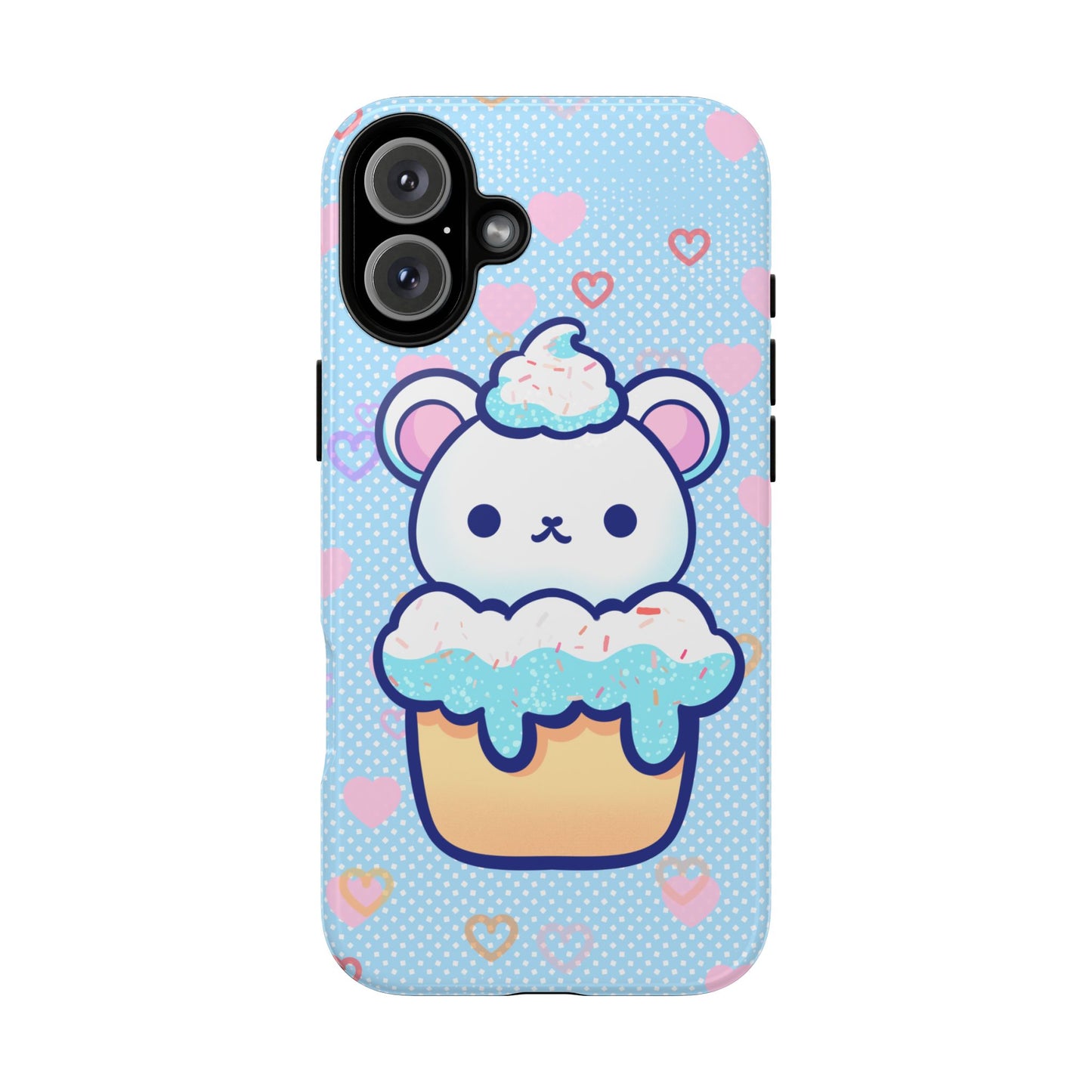 Frosty Cupcake Bear Phone Case
