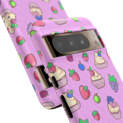 Pink Fruit Cakes Phone Case