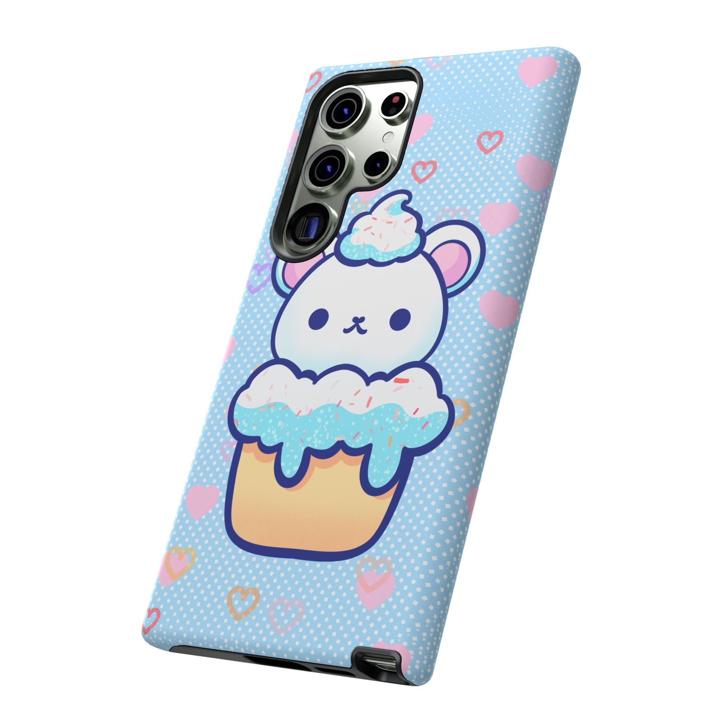 Frosty Cupcake Bear Phone Case