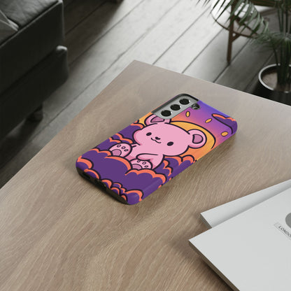 Cloud Cub Sunset Sky Bear Phone Case