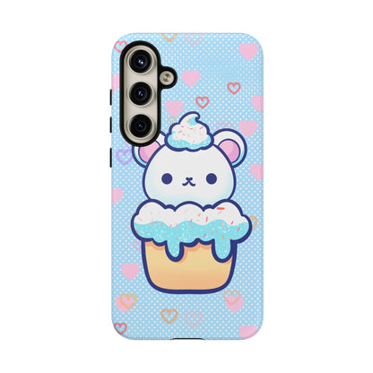 Frosty Cupcake Bear Phone Case