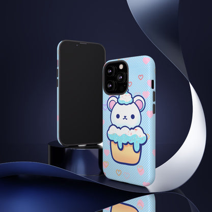 Frosty Cupcake Bear Phone Case