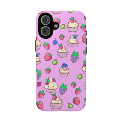 Pink Fruit Cakes Phone Case