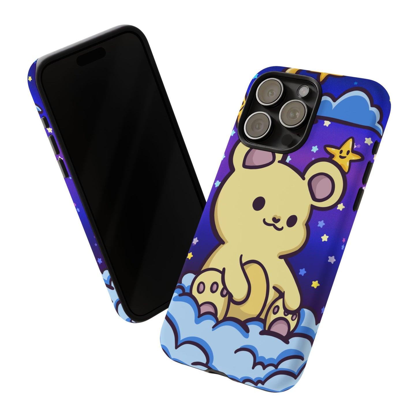 Cloud Cub Nighttime Sky Bear Phone Case