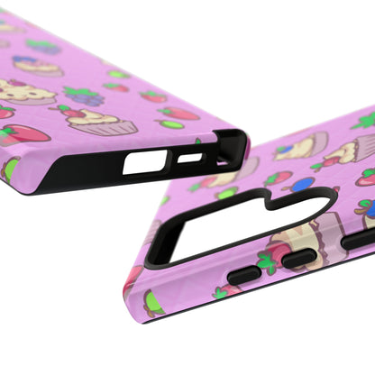 Pink Fruit Cakes Phone Case