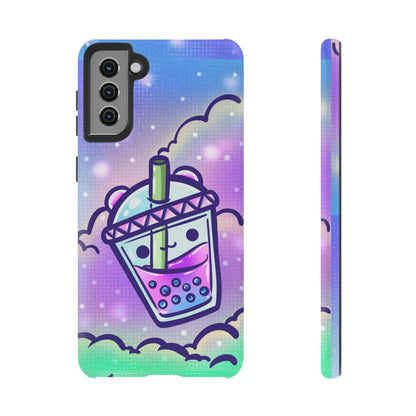 Sparkly Clouds Boba Phone Case