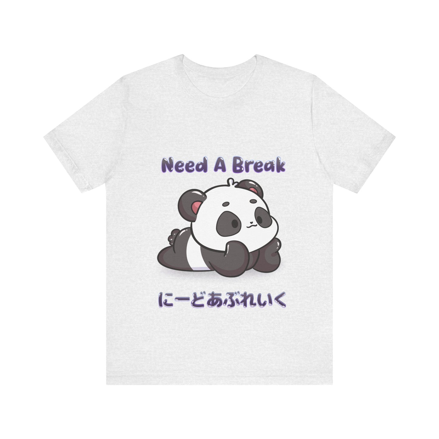 Cute Panda Need A Break T Shirt