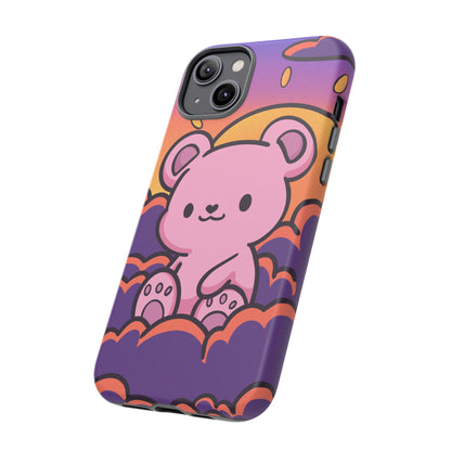 Cloud Cub Sunset Sky Bear Phone Case