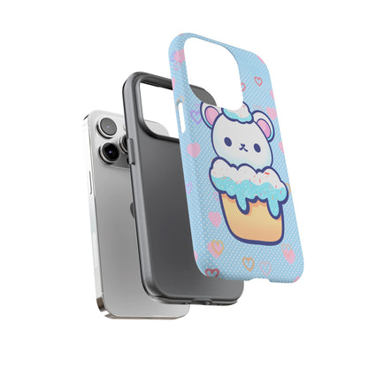 Frosty Cupcake Bear Phone Case