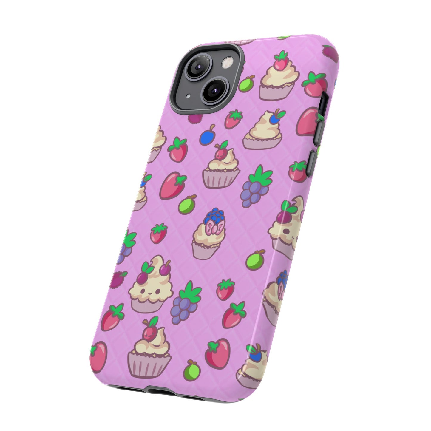 Pink Fruit Cakes Phone Case